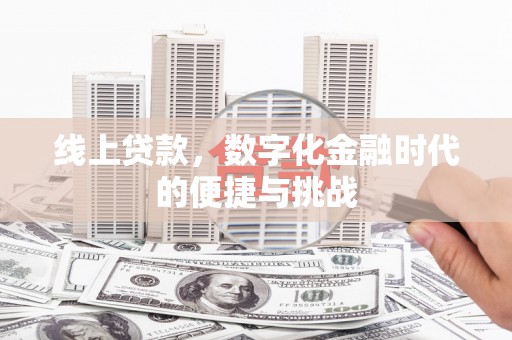 陈巴尔虎旗线上贷款，数字化金融时代的便捷与挑战