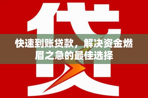 陈巴尔虎旗快速到账贷款，解决资金燃眉之急的最佳选择