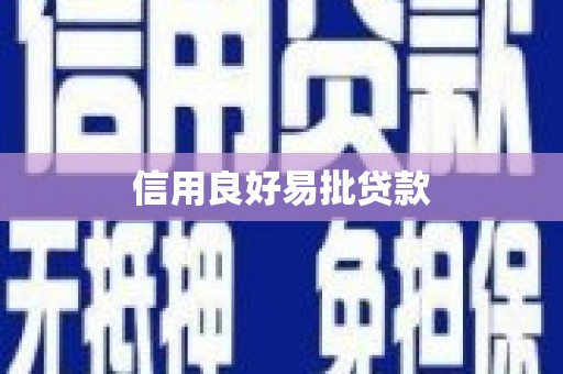 陈巴尔虎旗信用良好易批贷款