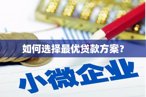 陈巴尔虎旗如何选择最优贷款方案？