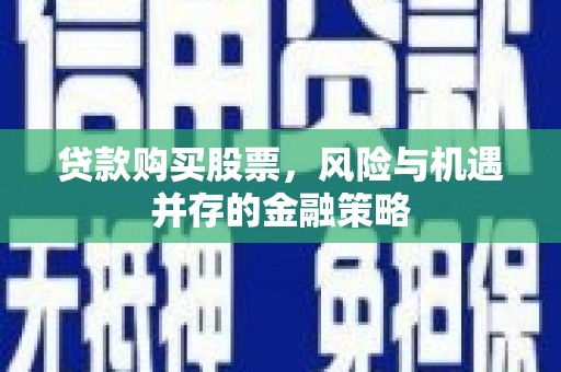 陈巴尔虎旗贷款购买股票，风险与机遇并存的金融策略
