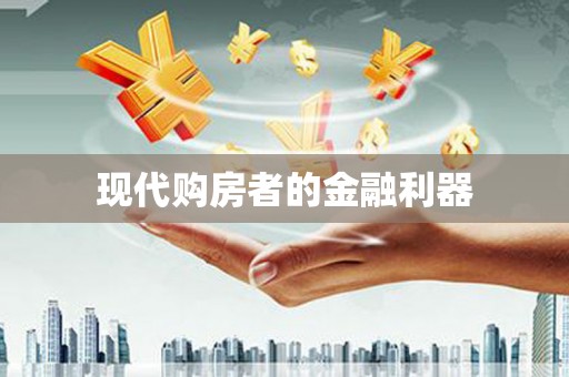 陈巴尔虎旗现代购房者的金融利器
